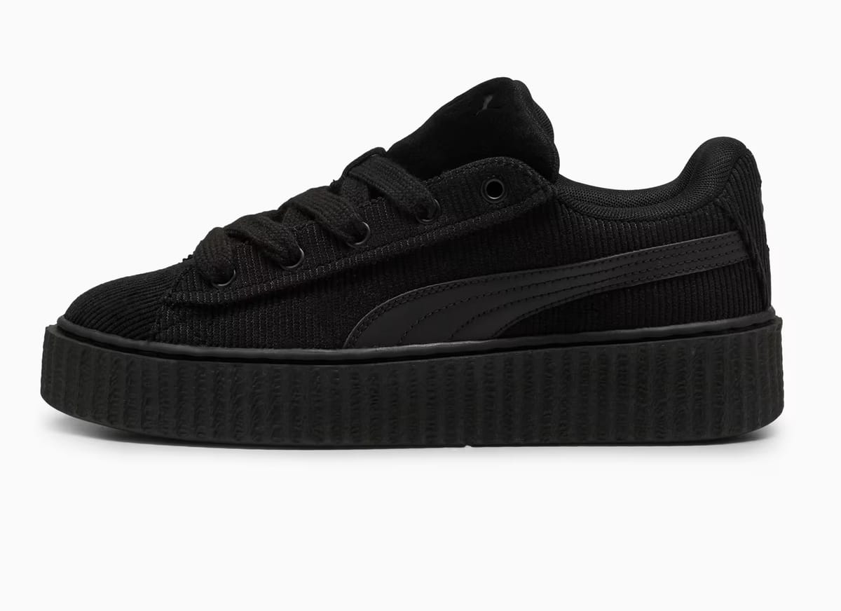 Puma FENTY x PUMA Creeper Phatty In Session Corduroy Black-Gold (UK 5 / EUR 38 / US 6) - Photo 8