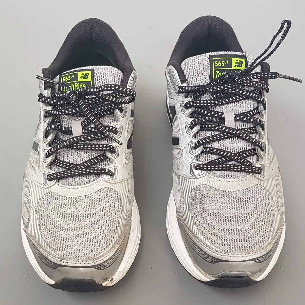 New Balance NEW BALANCE Running Shoes, Original NB 565 V7 TECHRIDE Model, US 9.5, UK 9, EU 43, CM 27.5, Cosmopolitan, Cool Silver & Black Design, ABZORB Cushioning, Sophistication, Stylish & Inspirational, Urban Style, Timeless Appeal, Everyday Shoes - Photo 6