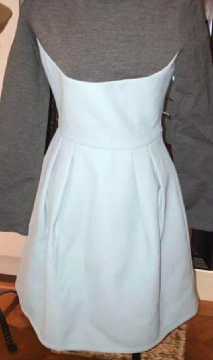 Chic Two-Tone Layered Dress