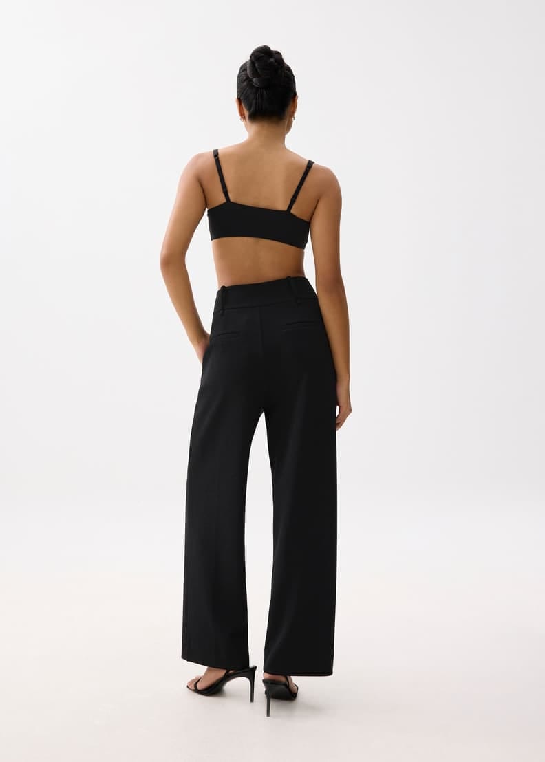 Love, Bonito BNWOT Love Bonito Leggy Mentari High Waist Straight Leg Pants - Photo 2