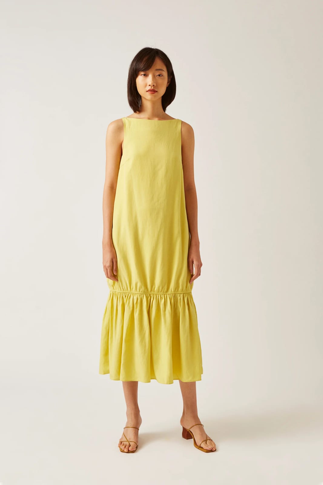 Our Second Nature Our Second Nature OSN Viscose Boat-Neck Midi Dress - Photo 4
