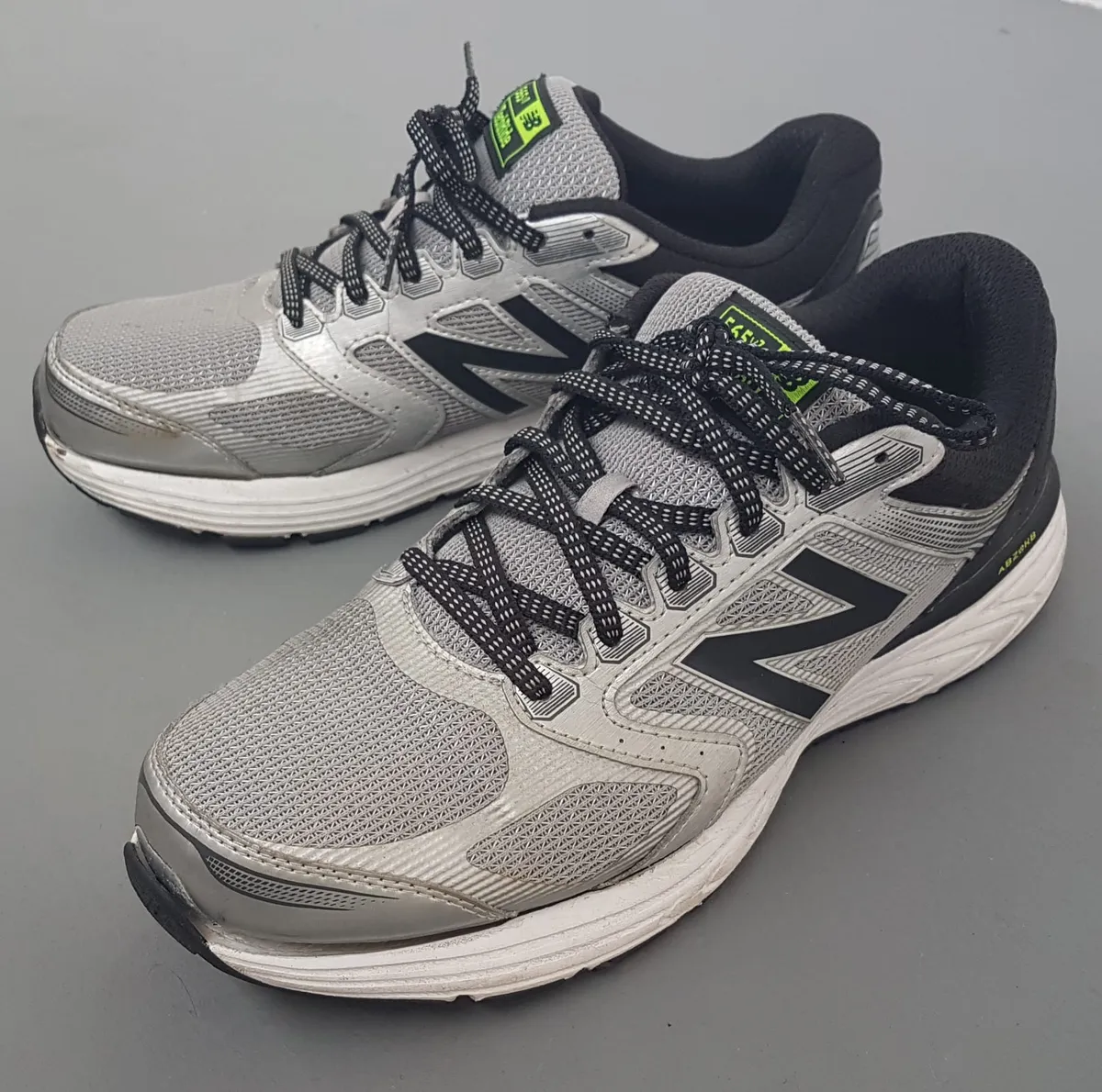 New Balance NEW BALANCE Running Shoes, Original NB 565 V7 TECHRIDE Model, US 9.5, UK 9, EU 43, CM 27.5, Cosmopolitan, Cool Silver & Black Design, ABZORB Cushioning, Sophistication, Stylish & Inspirational, Urban Style, Timeless Appeal, Everyday Shoes - Photo 4