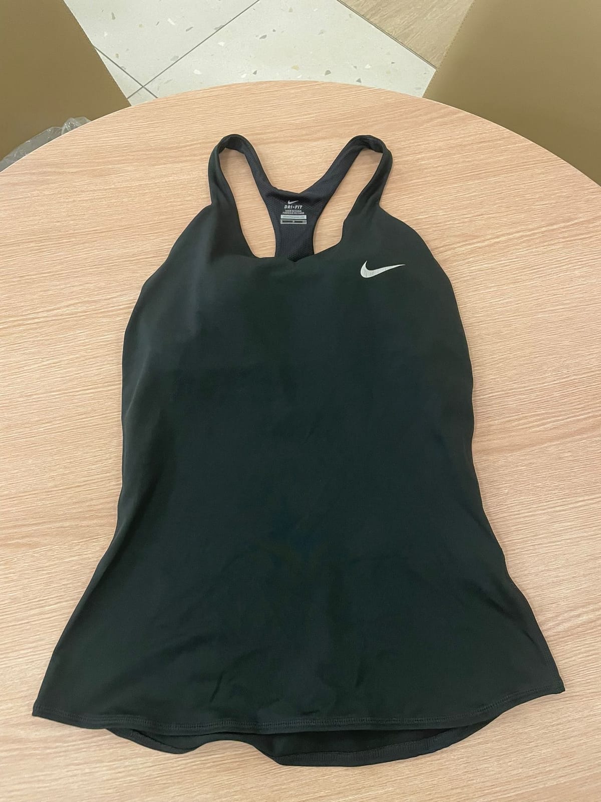 Nike Black Dri-Fit Racerback Tank