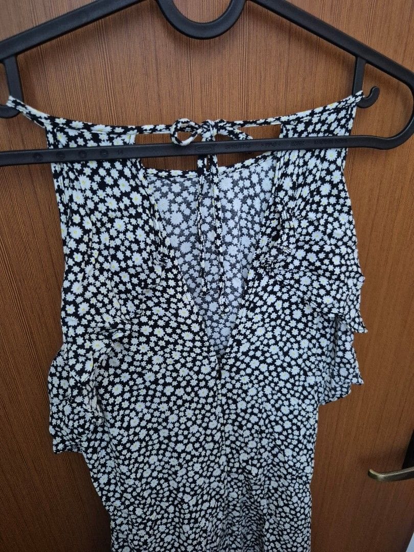 Zara Zara XS Floral Halter Dress - Sweet & Chic - Photo 4