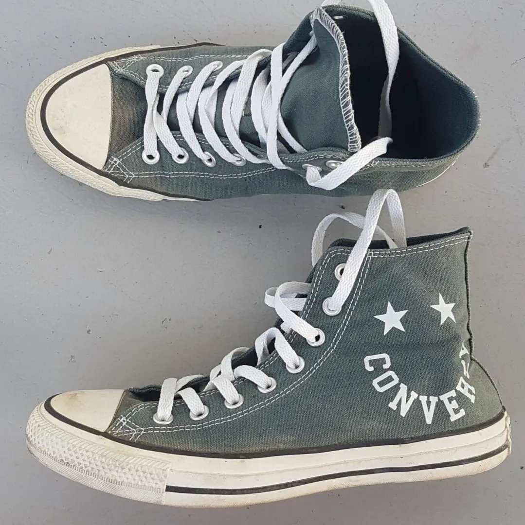 Converse Retro Converse Chuck Taylor All Star Faded Spruce Sneakers, Converse Ankle Top Shoes, US 8, EUR 41.5, CM 26.5, Cosmopolitan, Old Skool, Roadster, Pop Culture, Hip Hop, Rock Star, Cult Street Fashion, Timeless Classic, Urban Style, Everyday Shoes - Photo 2