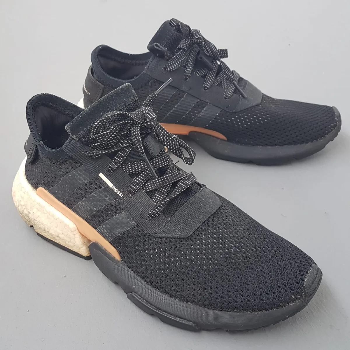 Adidas Adidas Originals POD-S3.1 Sneakers, Core Black Ultra Boost, Distinctive Orange Accent, US 9, UK 8.5, FR 42⅔, JP 270, Cosmopolitan, Pop Culture, Cult Street Fashion, Urban Style, Active Lifestyle, Timeless Appeal, Streetwise, Roadster, Everyday Shoes - Photo 7