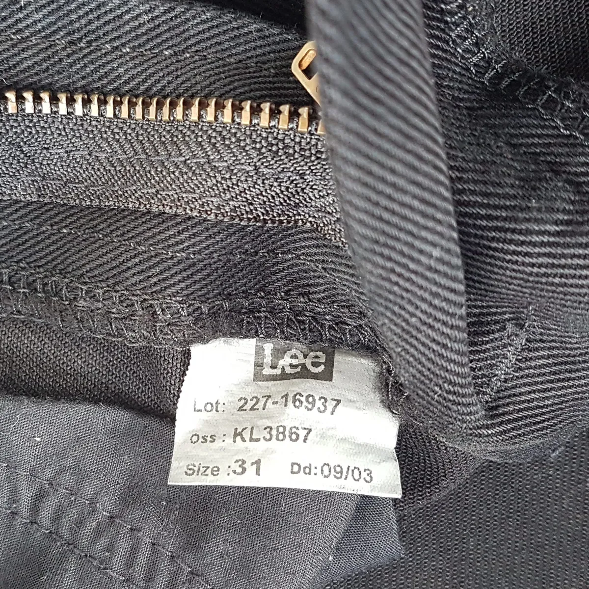 LEE Retro LEE Denim Jeans, Since 1889, Black Work Pants, Sie 31, American Classic, Cool Bottoms, Sleek Designer wear, Yuppie Lifestyle, Timeless Appeal, Sophistication, Streetwise, Roadster, Urban Style, Pop Culture, Hip Hop, Rock Star, Cult Street Fashion - Photo 3