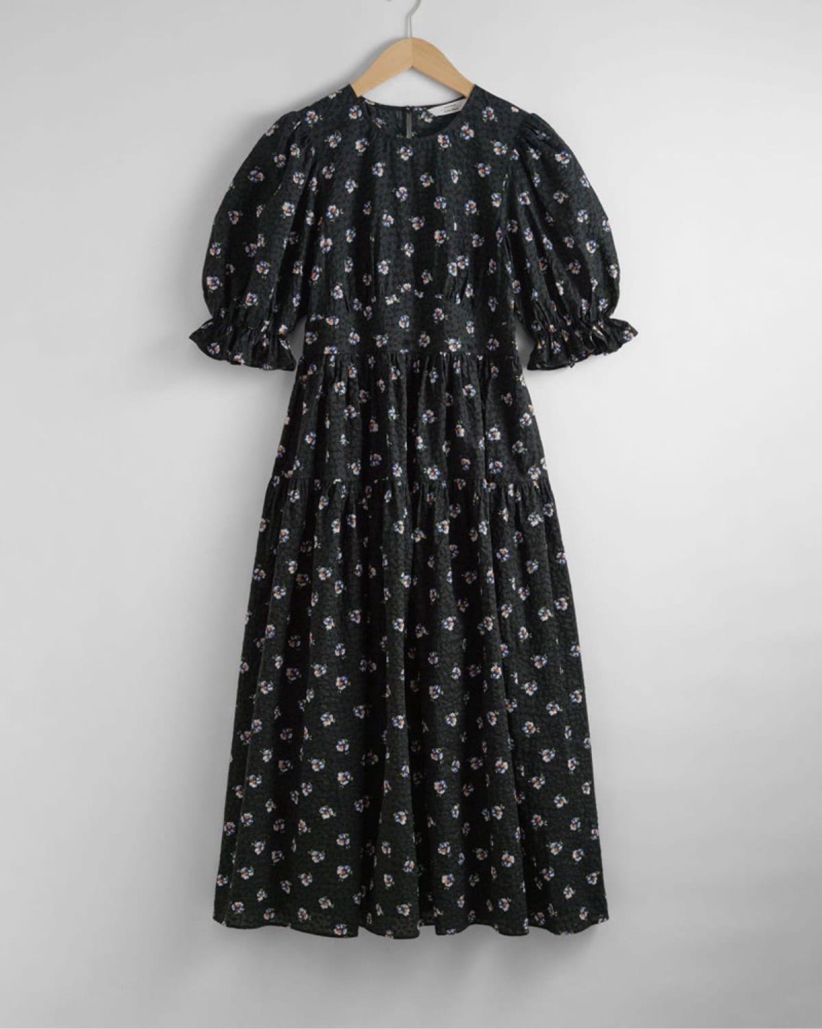& Other Stories -  Floral Puff Sleeve Maxi Dress