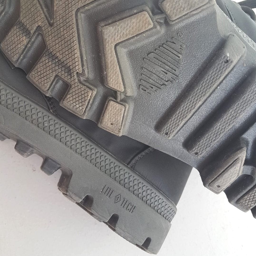 PALLADIUM Black Working Boots, Waterproof Plus, France, US 9, UK 8, EU 42, CM 27, LITE TECH, 6 inches Ankle High Shoes, Sleek Model, Sophistication, Timeless Appeal, Urban Style, Sporty, Outdoor Gear, Pop Culture, Cult Street Fashion, Luxury Lifestyle - Photo 7