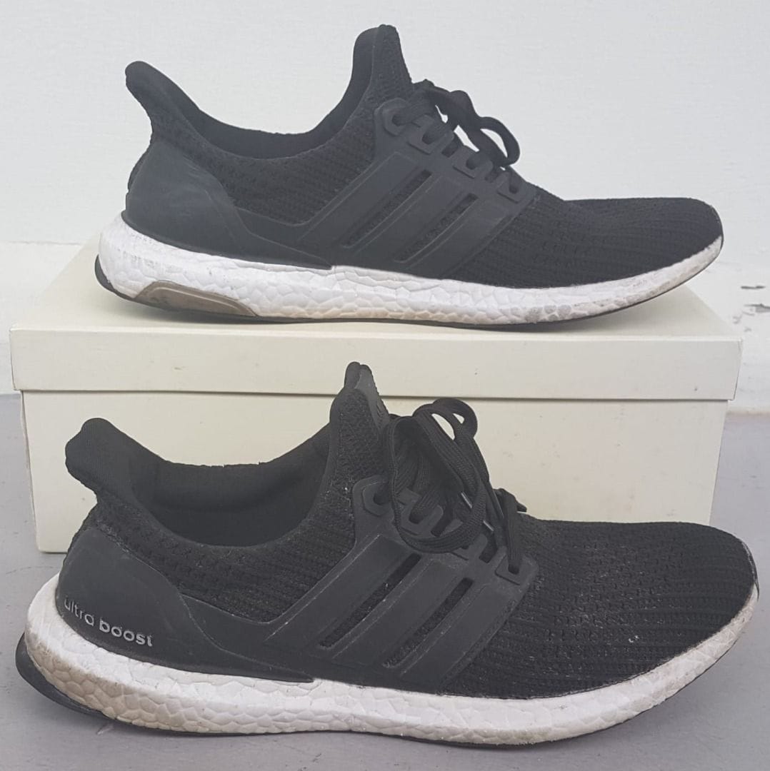 Adidas Ultra Boost Black Sneakers - Sleek & Streetwear Vibes!