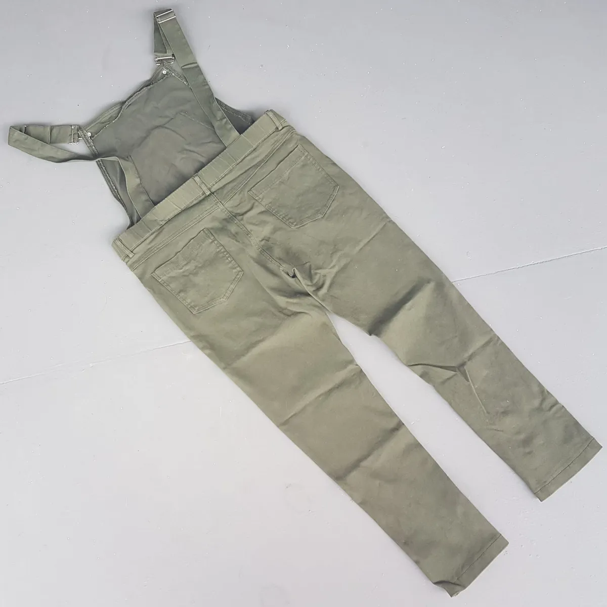 Vintage Jumpsuit, Retro Overall Pants, Rare Olive Green Coverall, Size 36, Classic Bootcut, Cool Cowboy Design, Cosmopolitan, Western, American Icon, Pop Culture, Hip Hop, Rock Star, Timeless Appeal, Sophistication, Urban Style, Cult Street Fashion - Photo 8