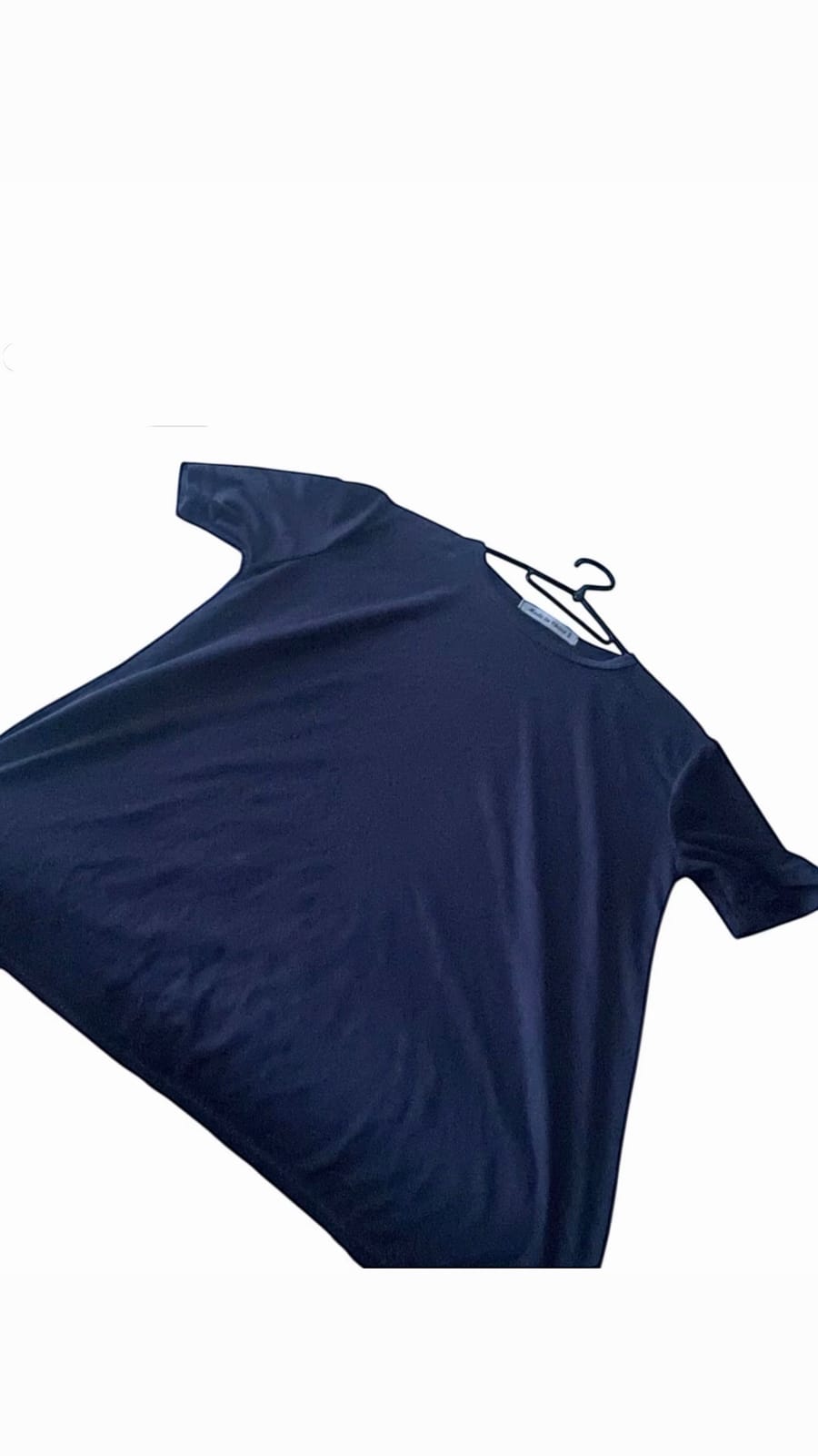 taobao casual navy blue tee from