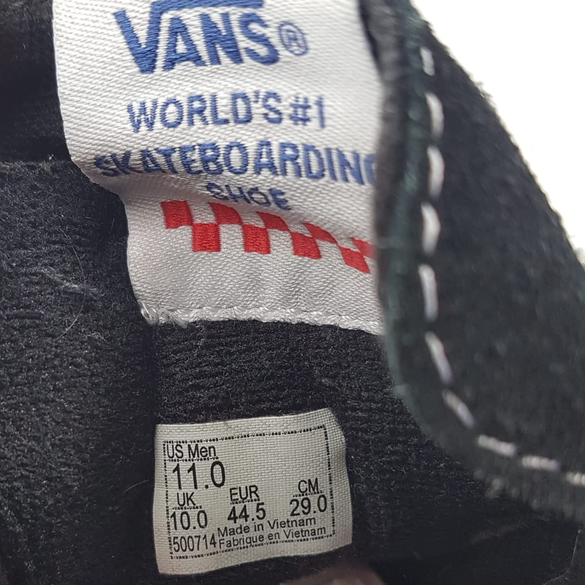 VANS Original VANS Designer Sneakers, SK8-HI Skateboarding Model, Cool Black & White Ankle-Top Shoes, Cosmopolitan, Old Skool Pro, US 11, UK 10, EUR 44.5, CM 29, OFF THE WALL, POP CUSH, Streetwise, Sophistication, Roadster, Pop Culture - Photo 4