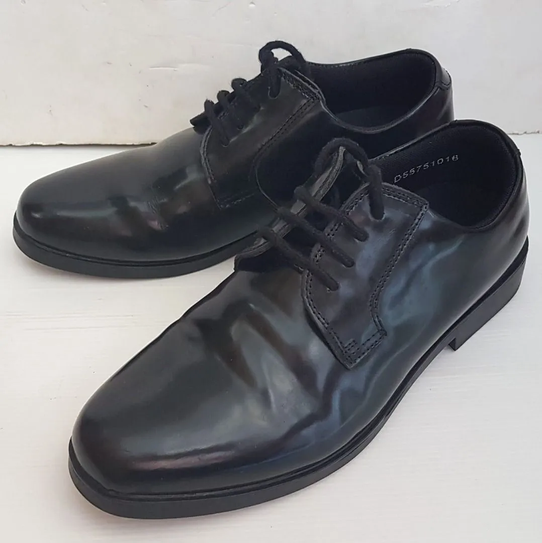 Core Comfort Professional Black Dress Shoes, US 10, UK 9, EU 43, Black Working Shoes, Original Service Shoes, Cosmopolitan, Number 1 Parade Shoes, Core Comfort Design, Sophistication, Military Standard, Timeless Appeal, Urban Style, Pop Culture, Cult Street Fashion - Photo 8