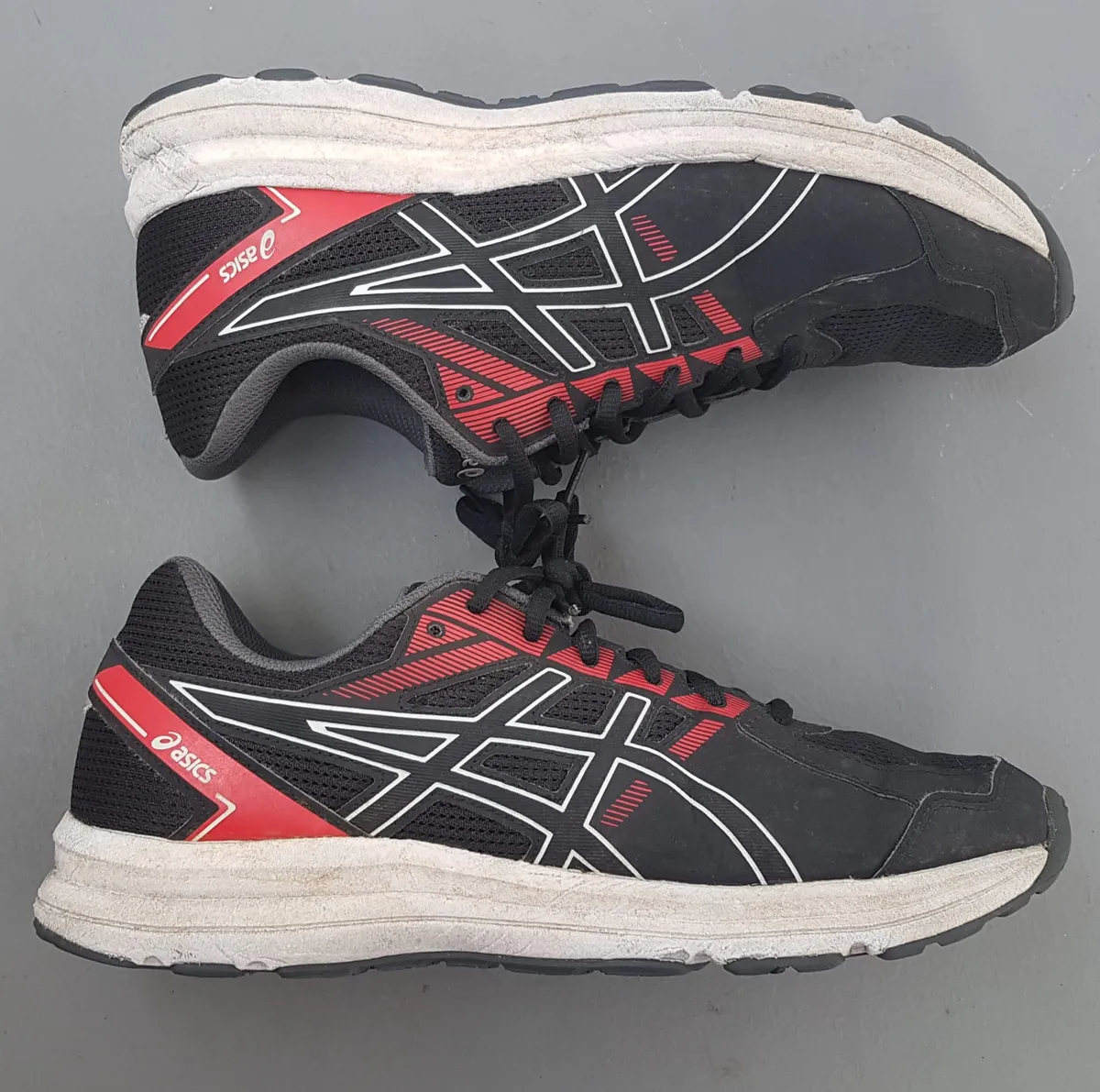 ASICS Original ASICS GEL-JOLT Running Shoes, US 10, UK 9, EUR 44, CM 28, Cosmopolitan, Cool Black & Red Sneakers, Pop Culture, Cult Street Fashion, Urban Style, Active Lifestyle, Timeless Appeal, Streetwise, Roadster, Everyday Shoes - Photo 9
