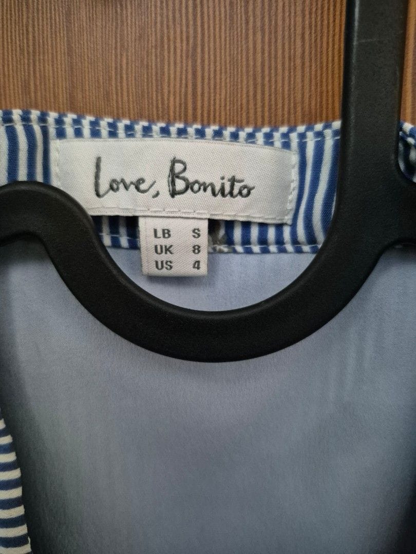 Love Bonito Love, Bonito Crane Print Shirt Dress (Size S) 🔥 - Photo 3