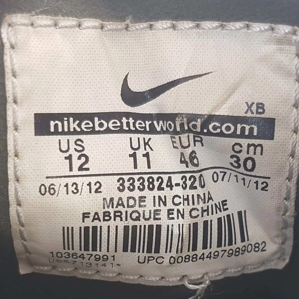 Nike Nike SB Stefan Janoski Sequoia, Filbert-White Sneakers, US 12, UK 11, EUR 46, CM 30, Canvas Shoes, Filbert Accents on Swoosh, Tongue Tab, Zoom Air Cushioning, Nike Skateboarding & Co., Pop Culture, Skate, Surf, Stunt, Streetwise, Everyday Shoes - Photo 5