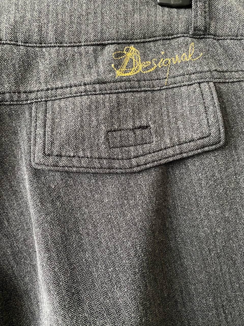 Desigual DESIGUAL Grey Tweed Capri Cargo Joggers (EUR 30) - Photo 6