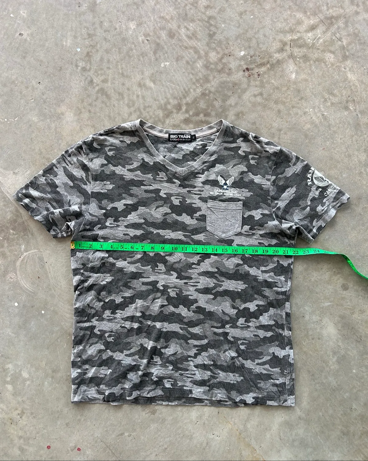 Big Train Camo Graphic Tee with Pocket - Photo 7