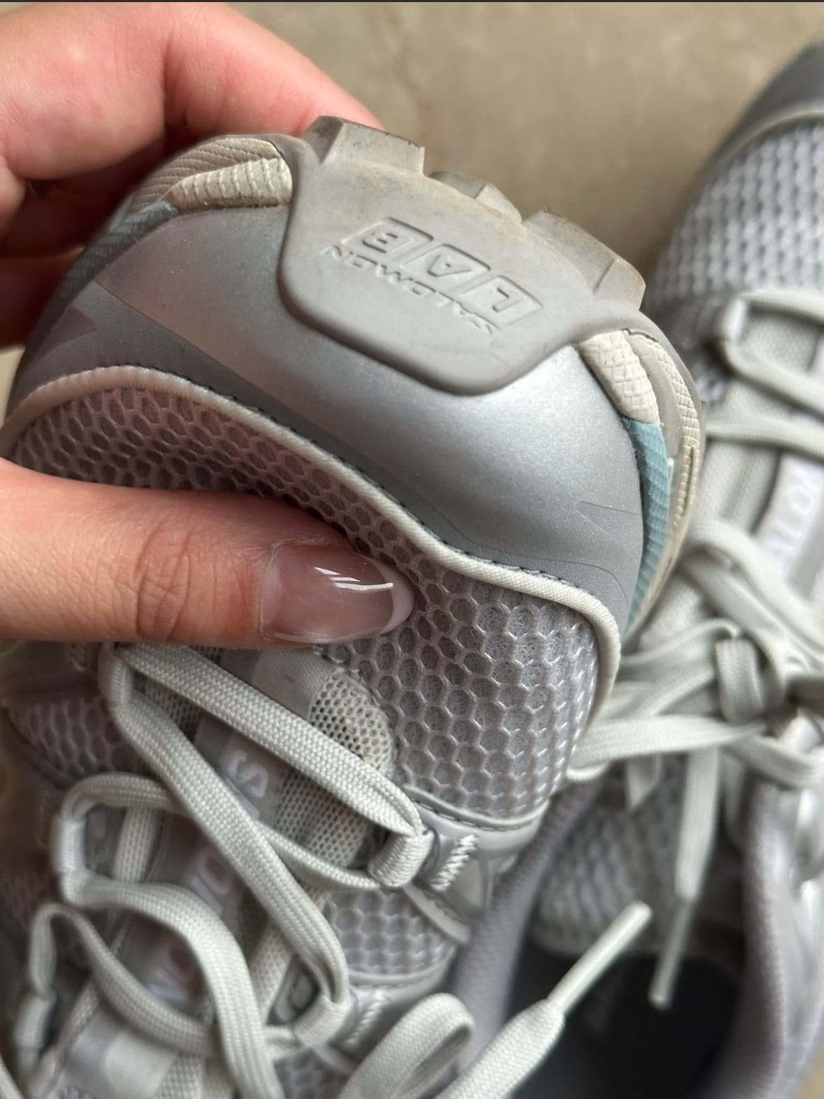 Salomon XT-6 Trainers – Silver & Blue (UK 5) - Photo 6