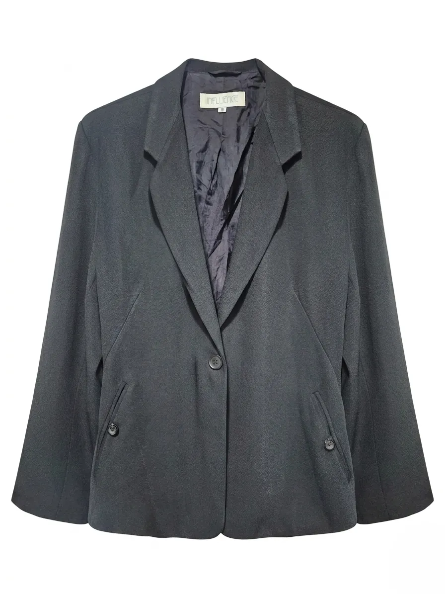 Influence Influence Black Women Outerwear Coat Blazer