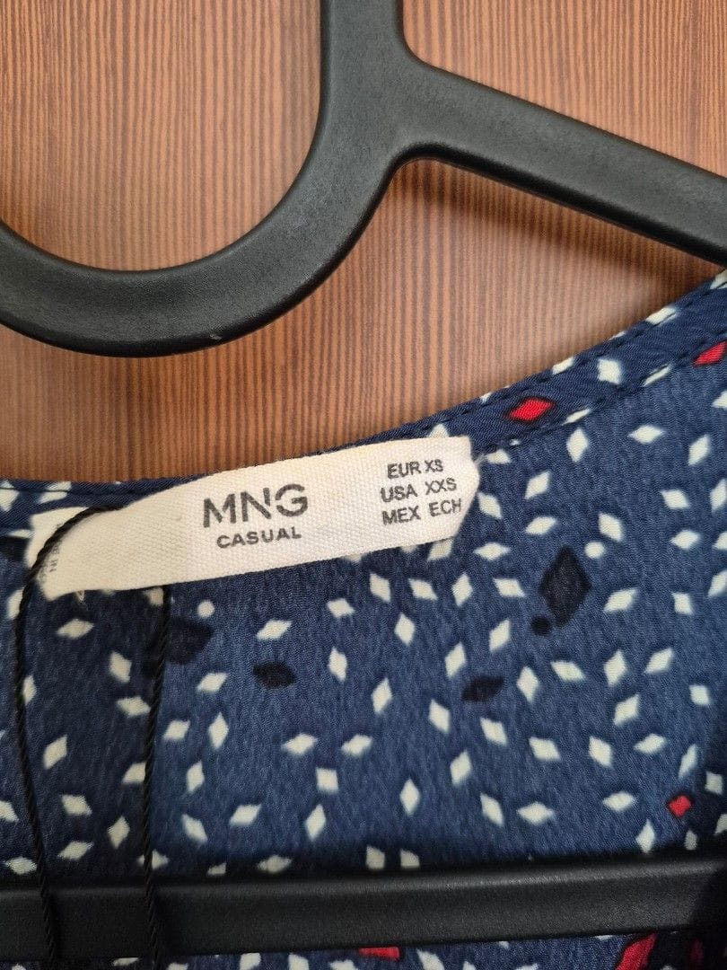 Mango Chic Navy Playsuit - XS (Mango) - Photo 3