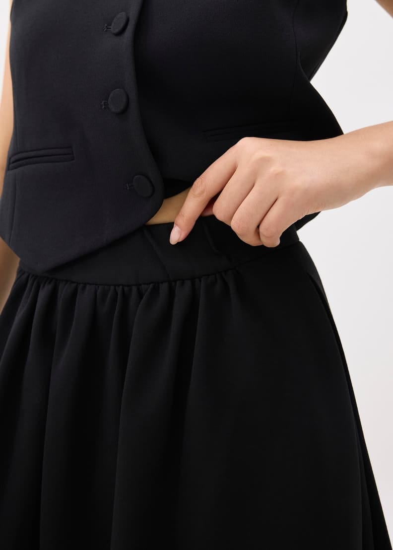Love, Bonito BNWOT Lara Elastic Reversible Pleated Midi Skirt - Photo 3