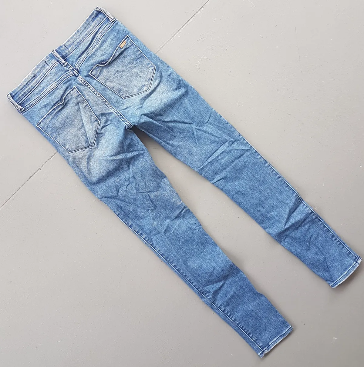 Abercrombie Original Abercrombie & Fitch Denim Jeans, Signature Collection, W24, L29, High Rise Super Skinny Jeans, Cosmopolitan, Cool Stretchable Bottoms, AF Bootcut Model, Sophistication, Streetwise, Pop Culture, Hip Hop, Rock Star, Timeless Classic, Urban Style - Photo 2