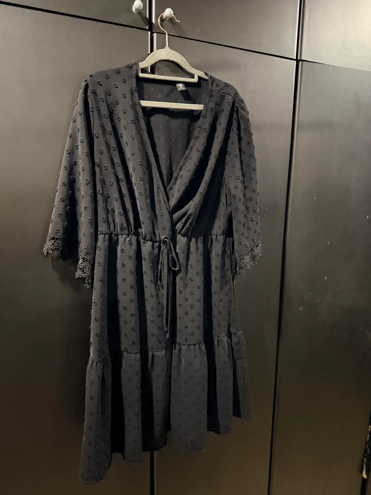 Chic Black Boho Dress