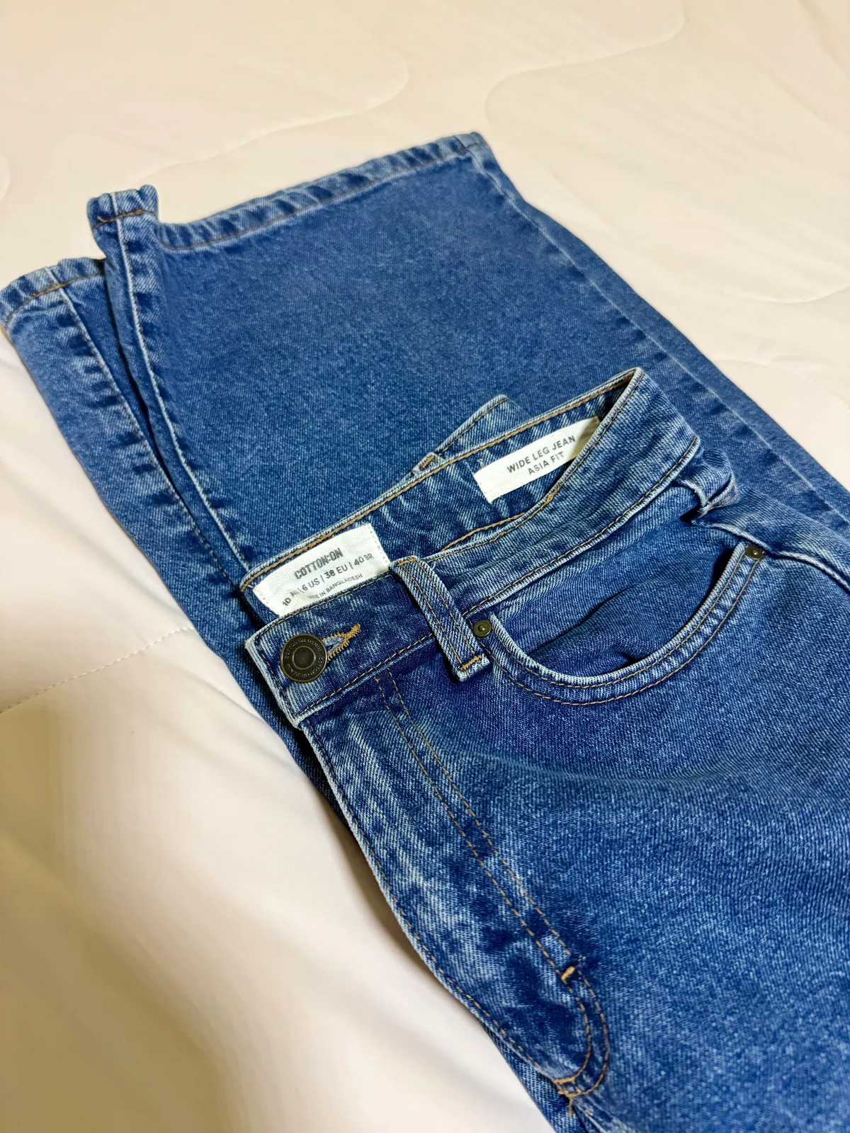 Cotton On Wide Leg Jeans (Asia Fit)