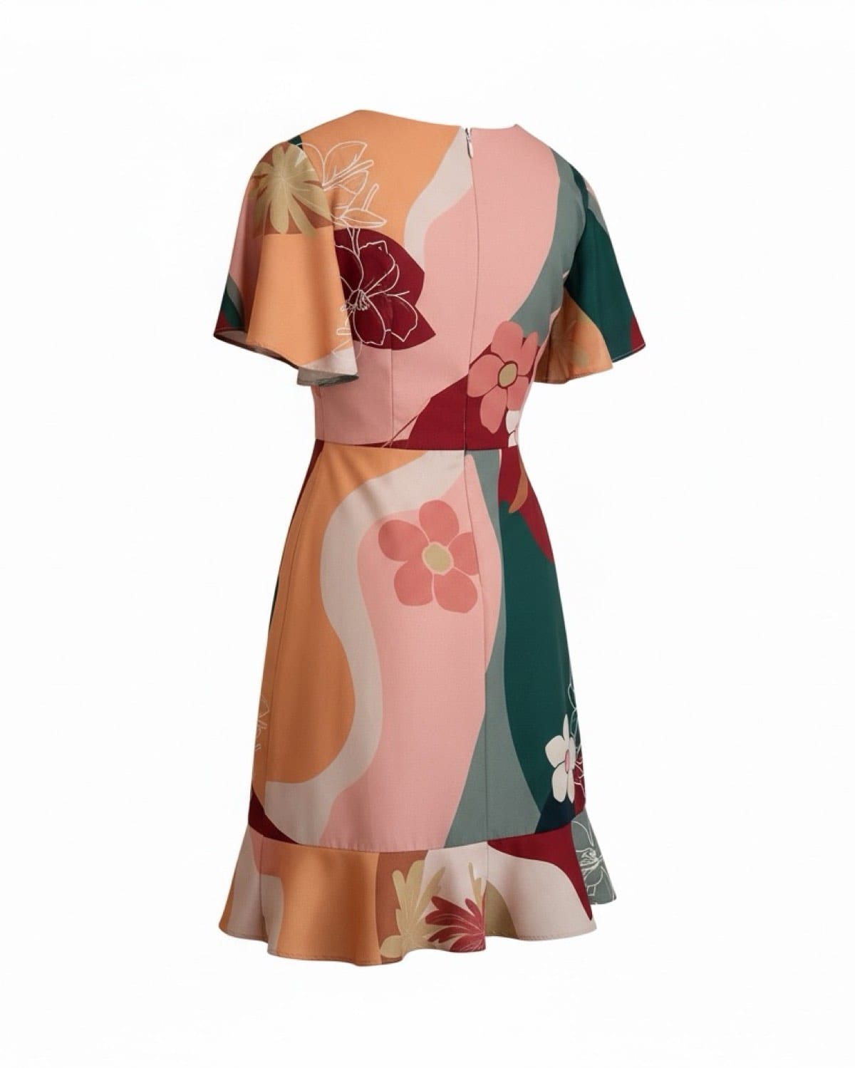 The Closet Lover The Closet Lover Floral V-Neck Flowy Dress - Photo 2