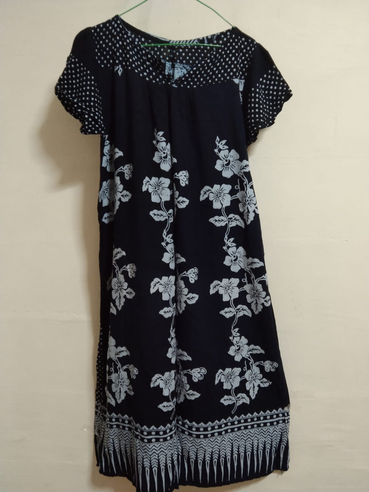 Floral Navy Printed Dress