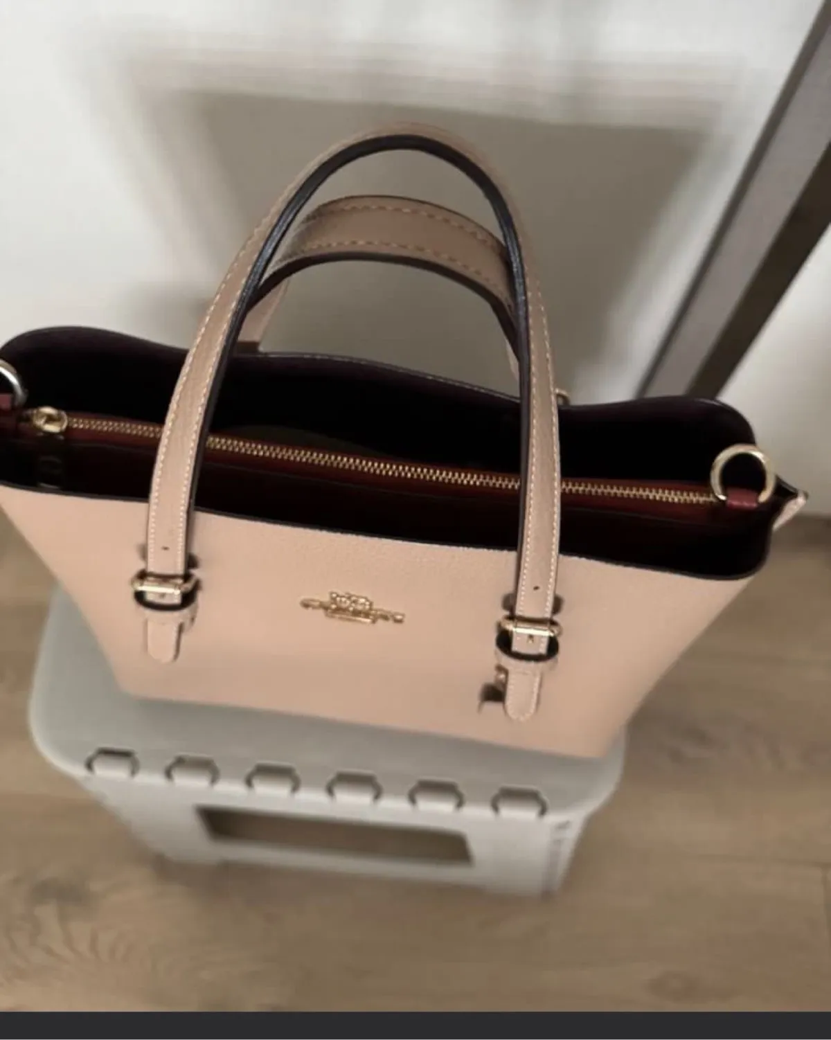 Coach Coach Pebble Leather Tote Bag - Photo 3
