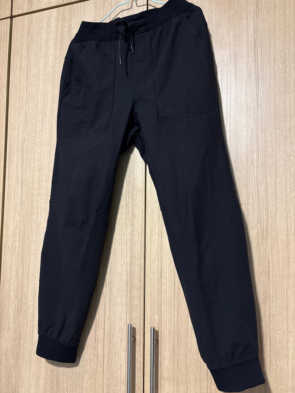 Lululemon Black Comfy Drawstring Joggers