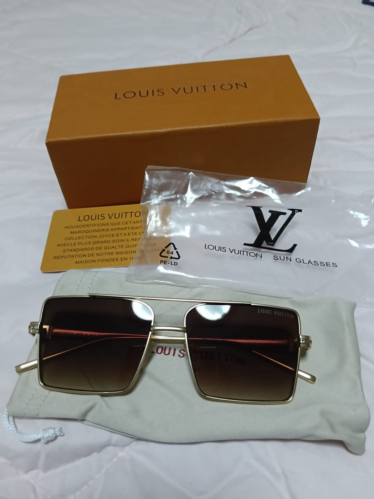 Louis Vuitton Square Frame Sunglasses