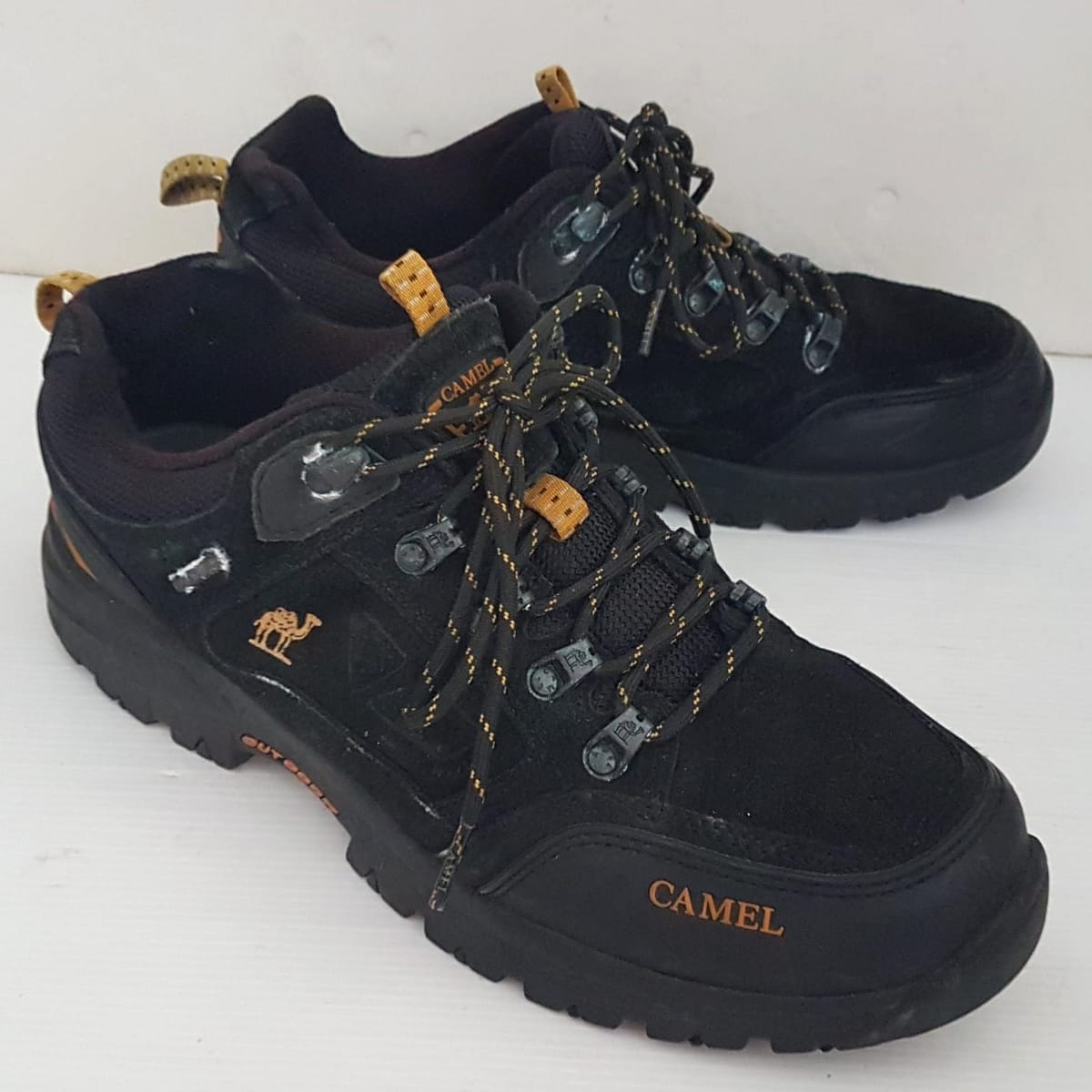 CAMEL, USA Original CAMEL Adventure Shoes, Cool Black Hiking Boots, Cosmopolitan, US 8.5, UK 7.5, EU 41.5, Sleek Black Designer Shoes, Sophistication, Pop Culture, Roadster, Urban Style, Timeless Appeal, Backpackers, Cult Street Fashion, Streetwise, Outdoor Gear - Photo 10