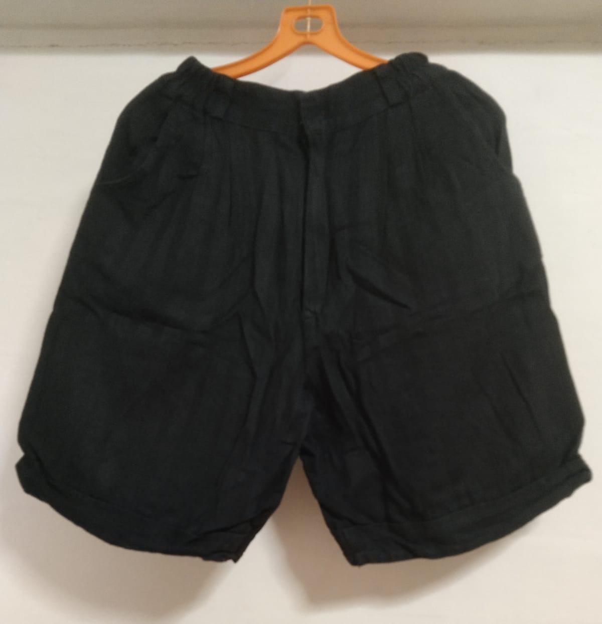 Black Relaxed Fit Shorts