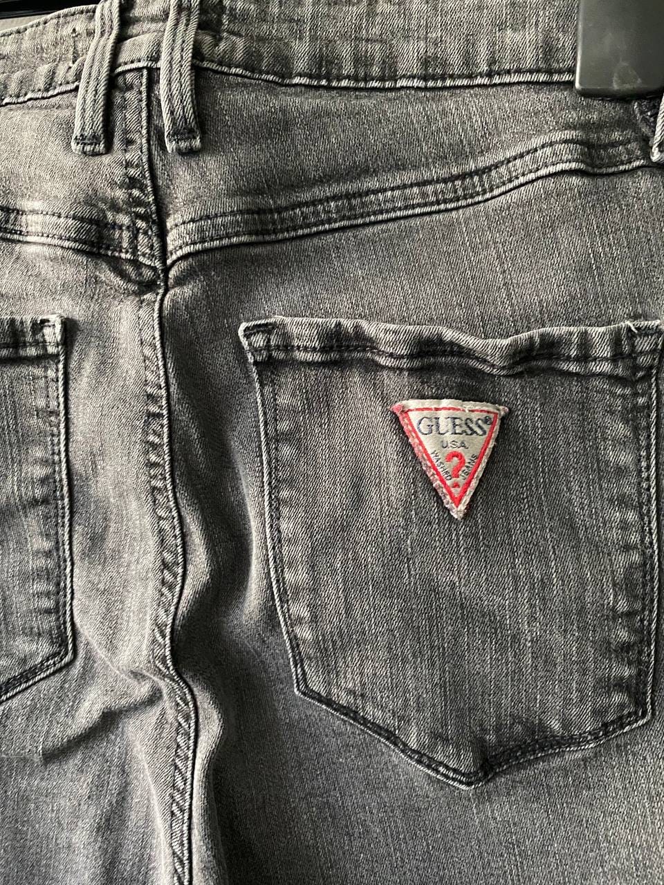 Guess GUESS Faded Black 1981 Power Skinny Jeans (Size 28) - Photo 4