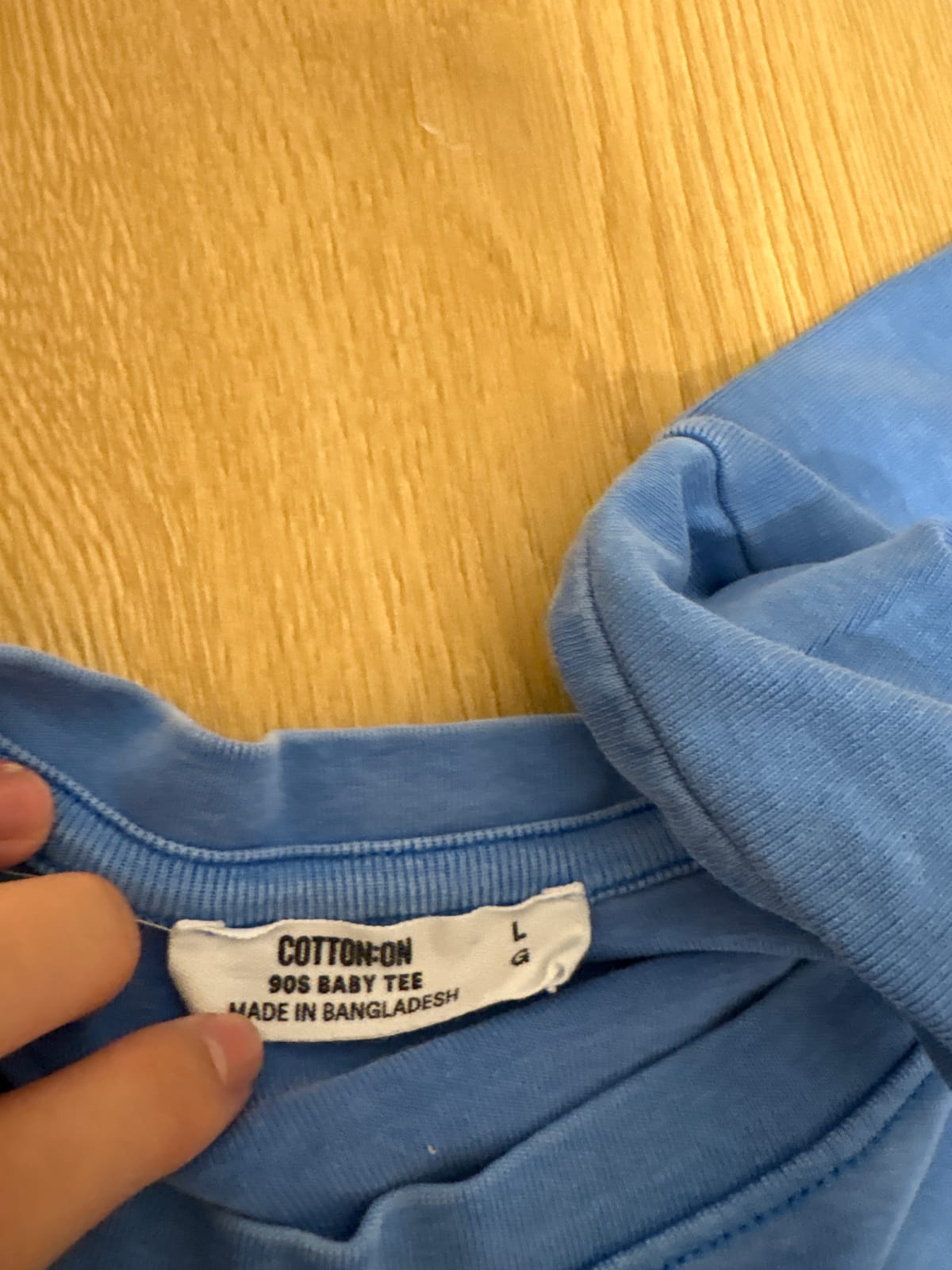 Cotton On Casual Blue Tee - Photo 2