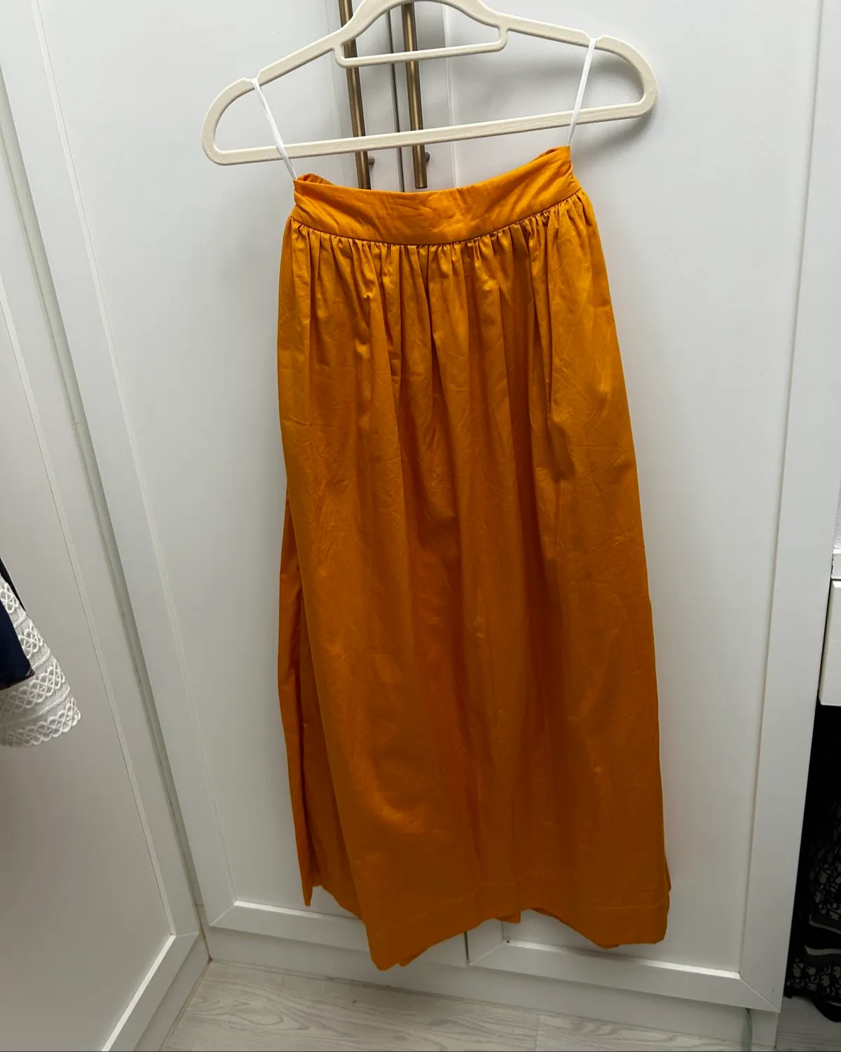 Love, Bonito  Love, bonito cotton orange skirt