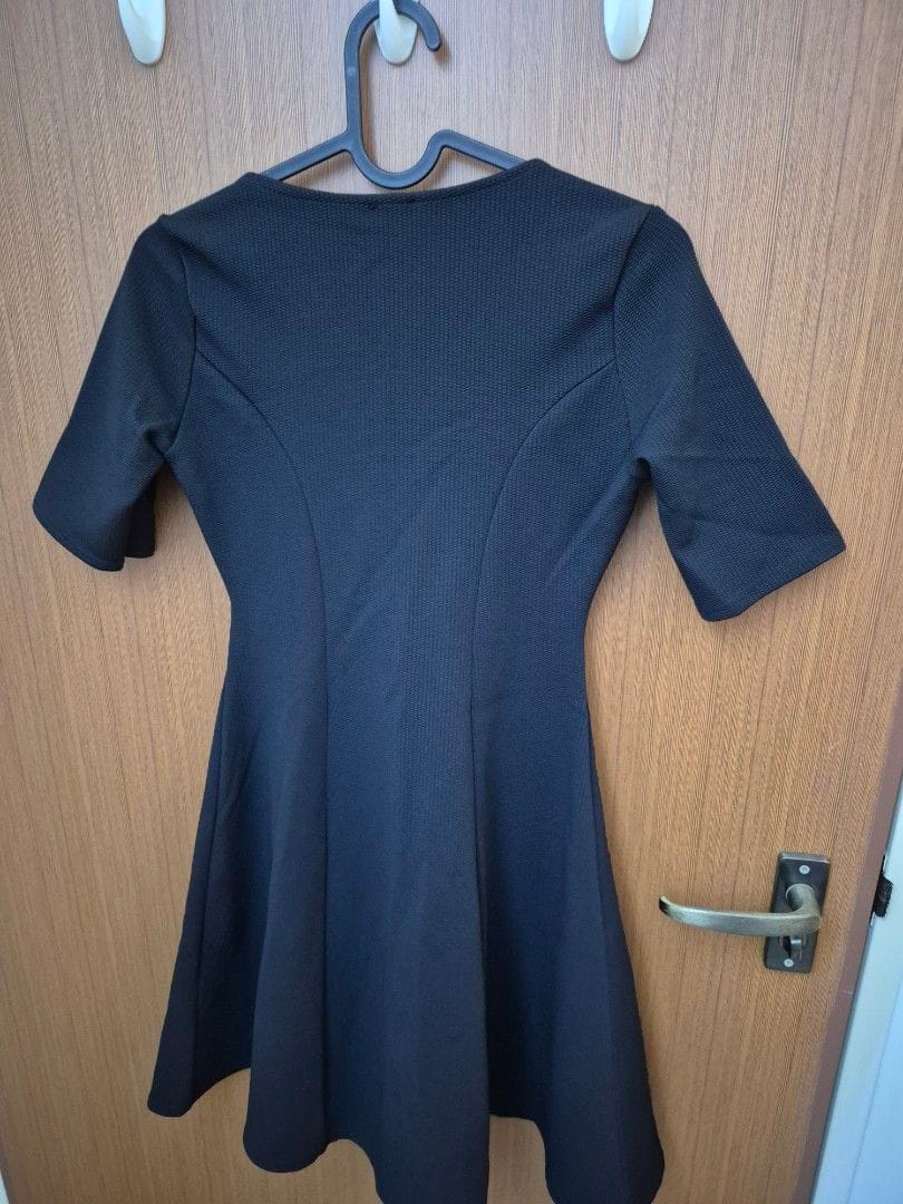 ASOS ASOS Fit & Flare Black Dress - UK 6 - Photo 4