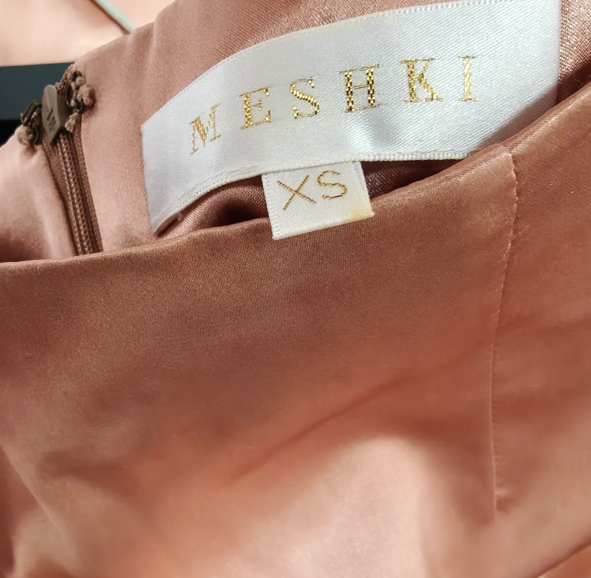 Meshki Chic Satin Midi Skirt - Photo 5