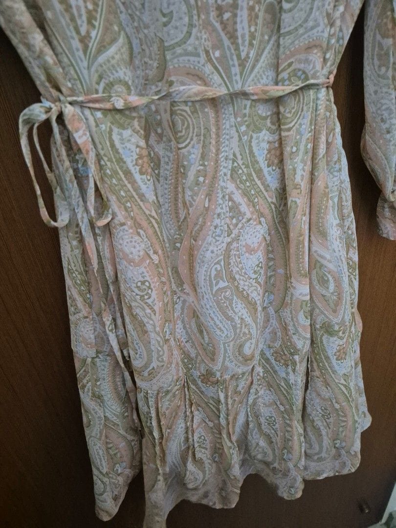 Forcast Forcast Paisley Print Dress - Size 8 - Photo 2