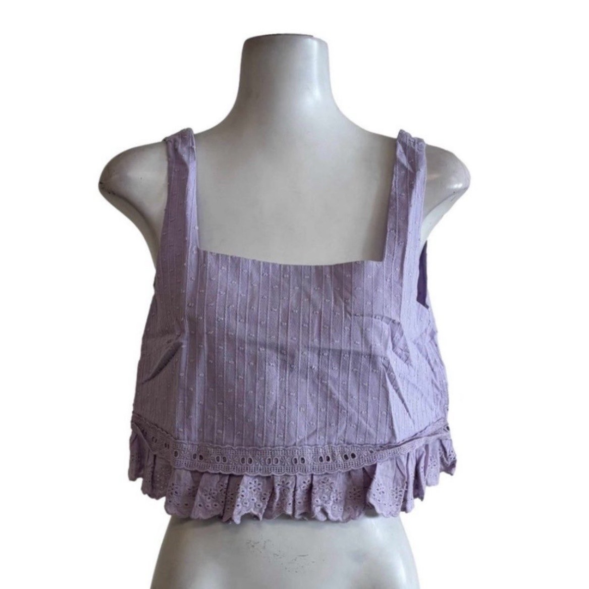 Lilac Crop Top
