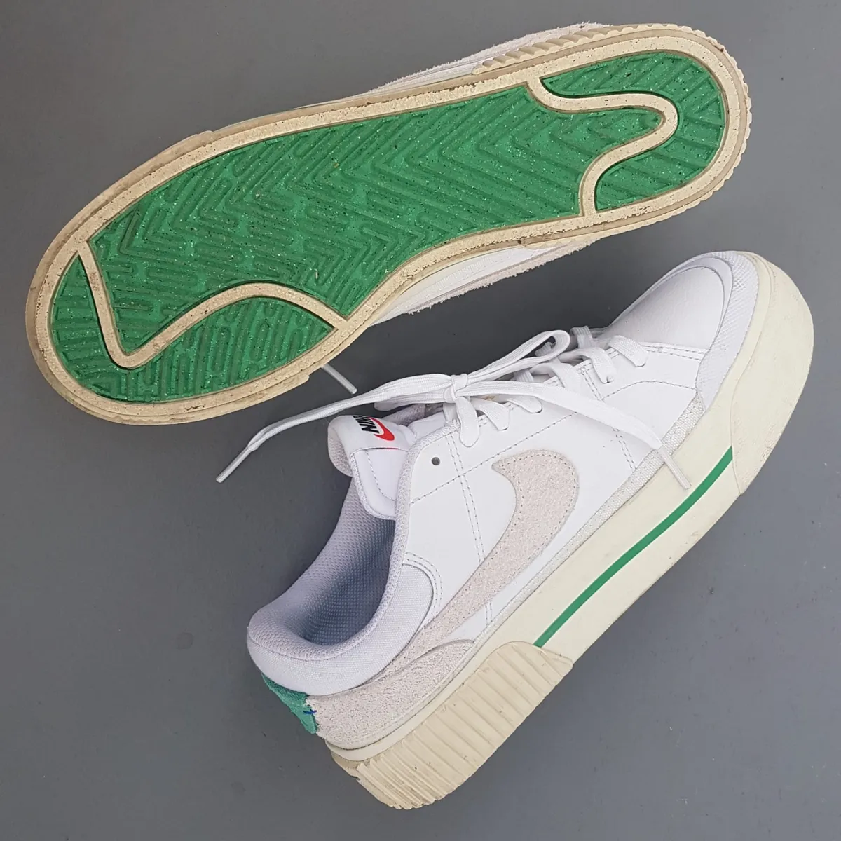 Nike Original NIKE COURT LEGACY LIFT Sneakers, US 9.5, UK 7, EUR 41, CM 26.5, Cosmopolitan, Cool White & Stadium Green Colorway, Sleek Designer Shoes, Cult Street Fashion, Sophistication, Roadster, Pop Culture, Timeless Appeal, Pop Culture, Everyday Runway - Photo 10