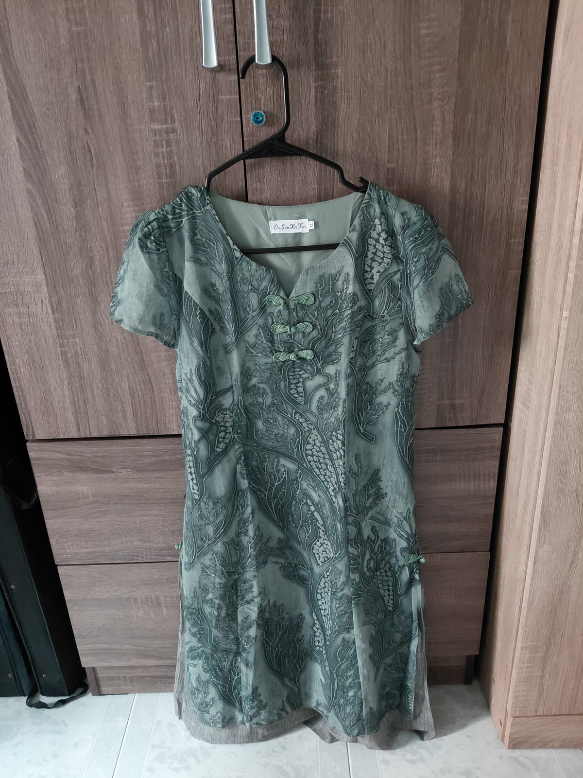 Ou Lin Xi Ni Vintage Boho Chic Cheongsam, Dress