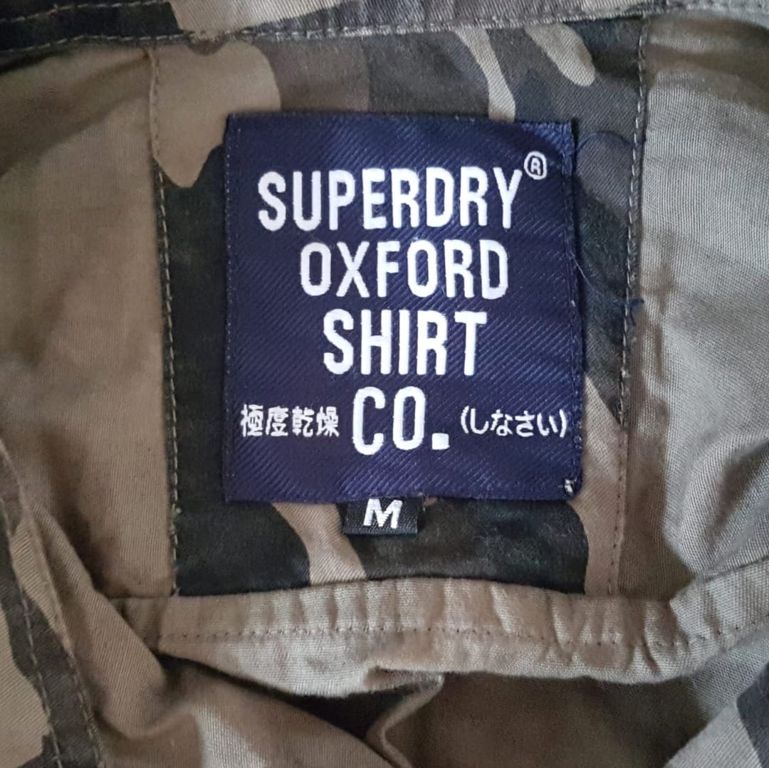 Superdry Camouflage Military-Style Shirt - Photo 2