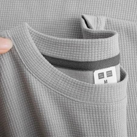 Casual T-shirts Short-sleeved Tshirt Korean Round Neck Youth T-shirt Plain Color Tshirt Fashion Popular T-shirt - Photo 2