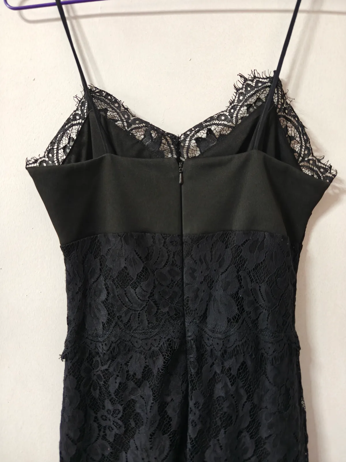 Topshop Chic Black Lace Mini Dress - Photo 3
