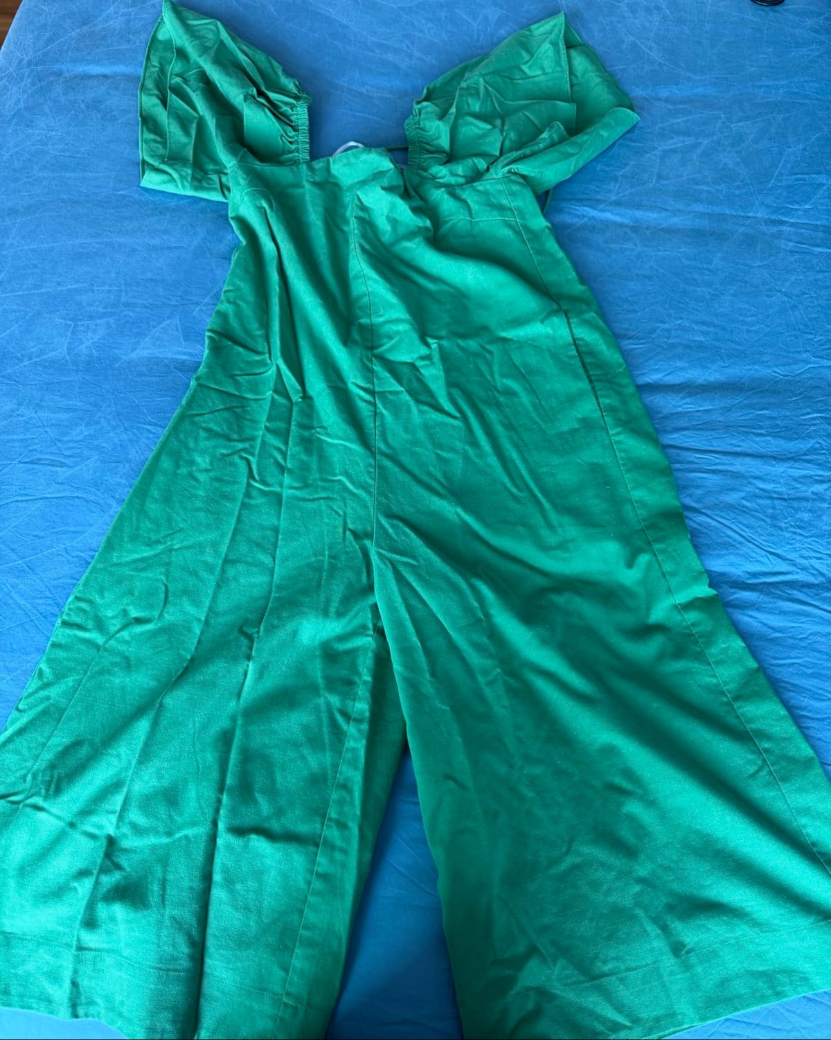 Love Bonito Green Wide-Leg Jumpsuit